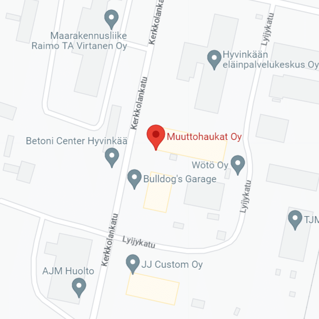 Hyvinkään toimipisteen sijainti